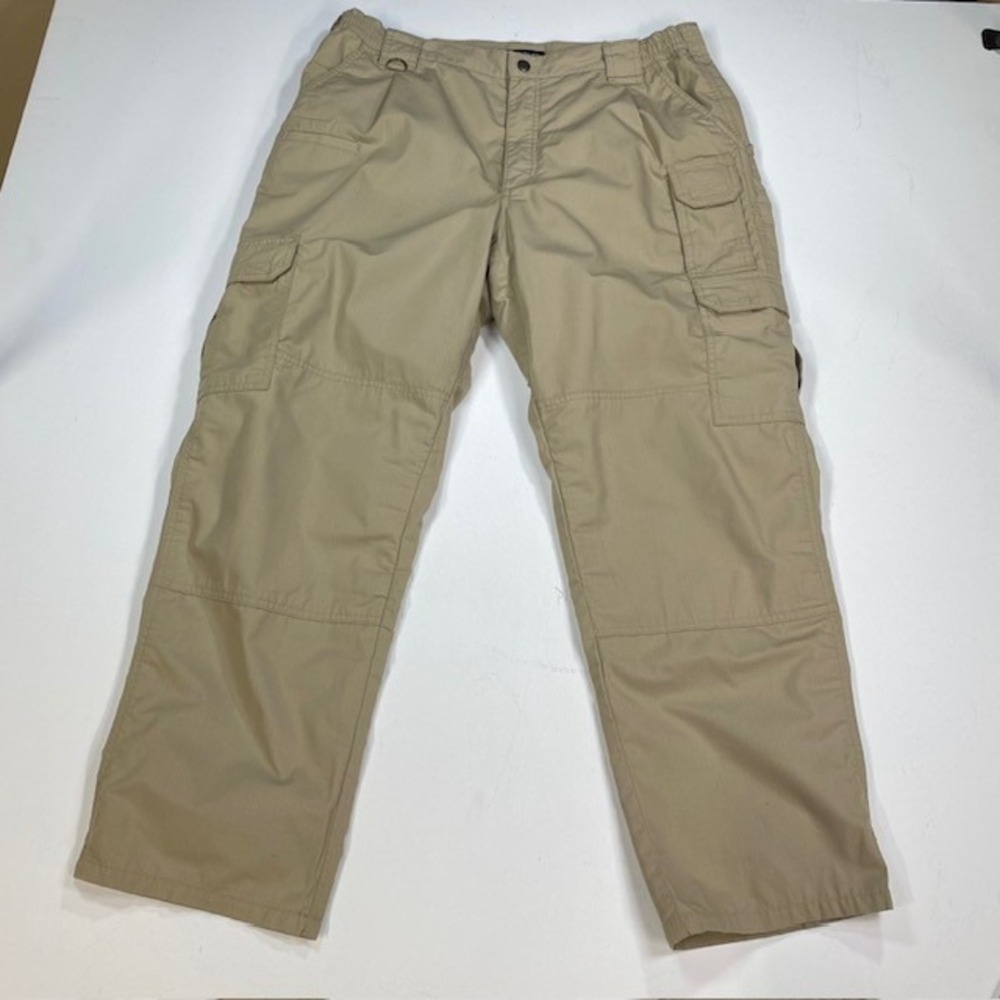 5.11 Tactical Series Men's‎ Khaki Cargo Pants Size 38x30(36x29) Cotton Blend